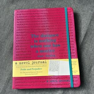 A Novel Journal: Pride and Prejudice By Jane Austen New